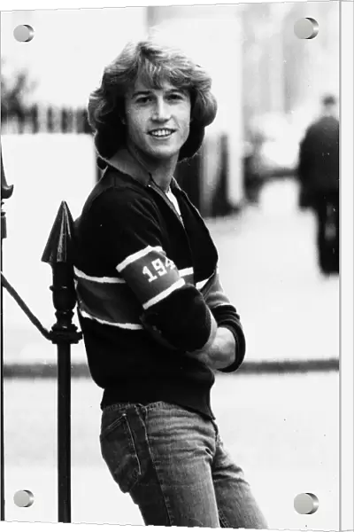 The Bee Gees pop group 1978 Andy Gibb