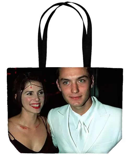 Jude Law and Sadie Frost at premiere of Oscar Wilde 1997