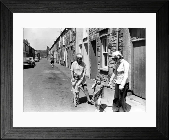 Framed Print : Merthyr Print - 15th Jun 1973 Framed Print : Merthyr Print - 15th Jun 1973