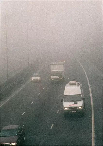Weather Fog Motorways M1