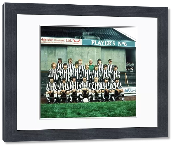Newcastle United F. C. July 1974 Back Row: Left to Right Keith Robson