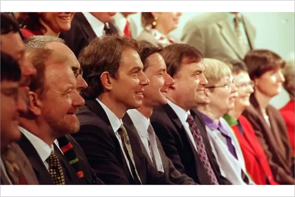 Labour Party NEC Millbank Tower London Group Picture 24  /  3  /  98 Tony Blair