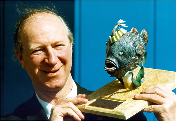 Jack Charlton at the Seal Life Centre in Tynemouth in March 1996