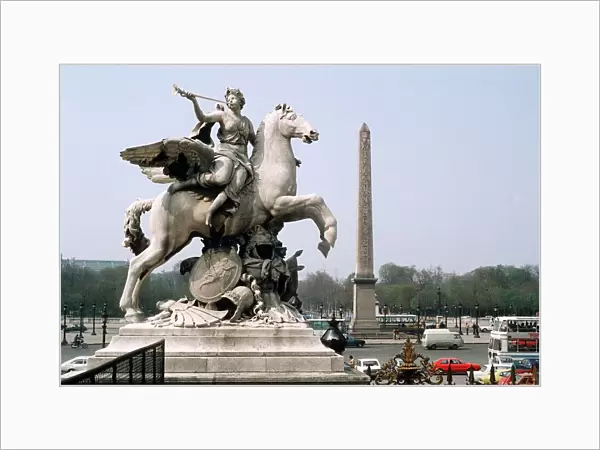 France Paris - Statue at Palace de Concorde