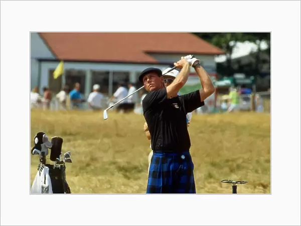 Payne Stewart golfer in action September 1989