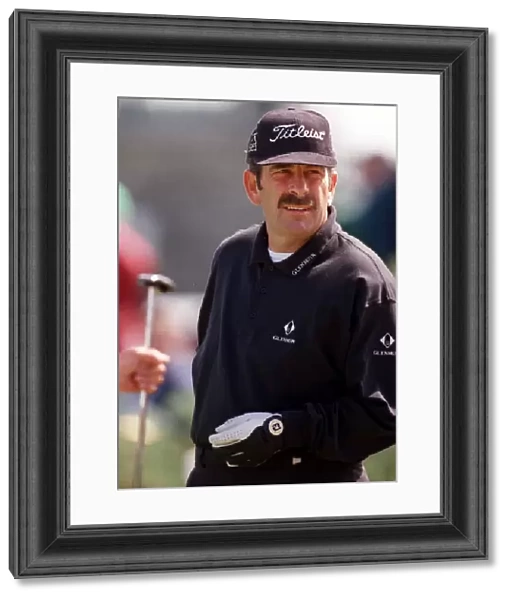 Open Golf Championship Birkdale 1998 Sam Torrance glances at scoreboard during second