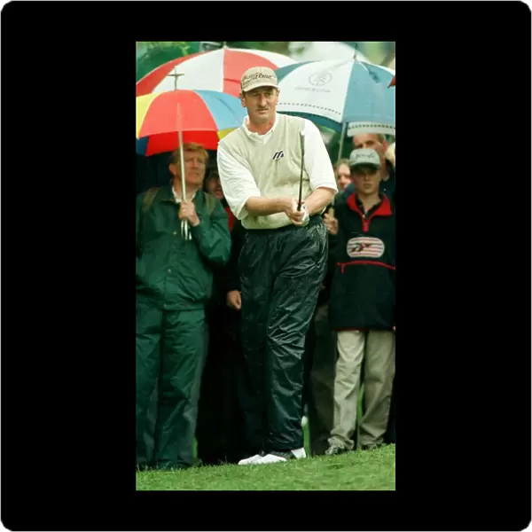Loch Lomond golf tournament July 1998 Ross Drummond off 10th fairway Standard Life golf