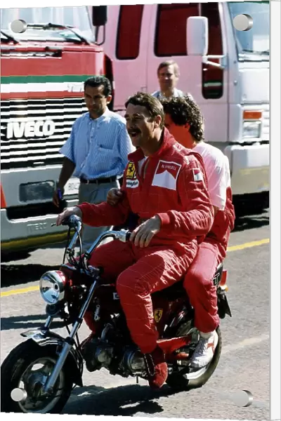 Nigel Mansell Motor Racing Grand Prix Formula One Driver
