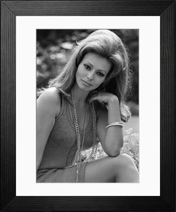Framed Print : Martha Hyer 1968 Print (00192) Framed Print : Martha Hyer 1968 Print (00192)