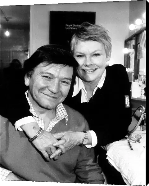 Judi Dench actress with husband and fellow actor Michael Williams