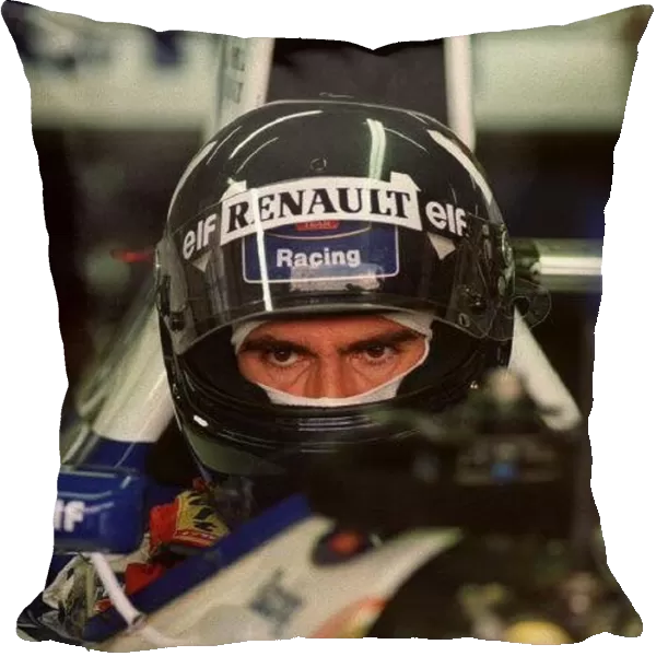 Damon Hill onthe eve of the 1994 British Grand Prix. Y2K Sport Hill