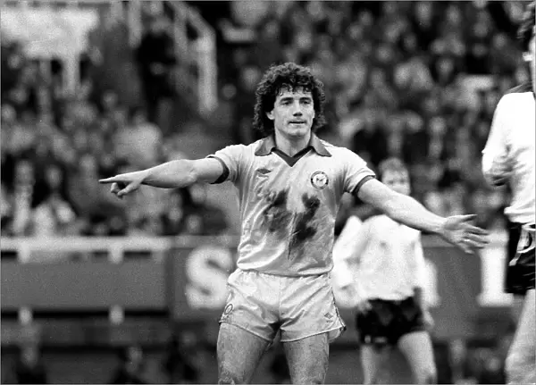 February 1983 Fulham v Newcastle United Kevin Keegan