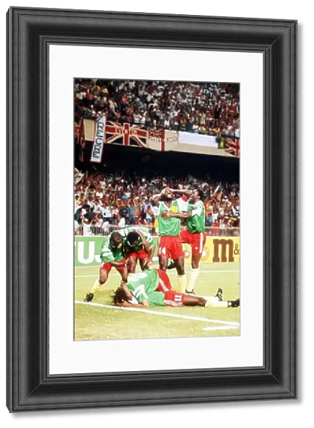 World Cup 1990 Quarter Finals England 3 Cameroon 2 after extra time