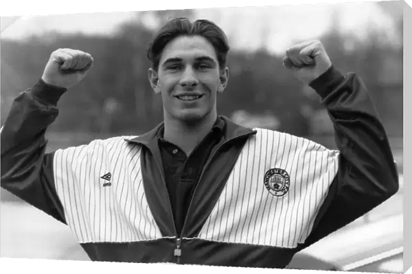 Paul Lake Manchester City football player January 1990