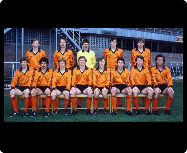 Dundee United football team squad August 1980