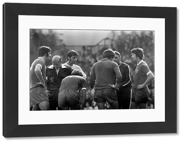 Football: Leeds United (1) v. Liverpool (0). September 1971 71-12020-032