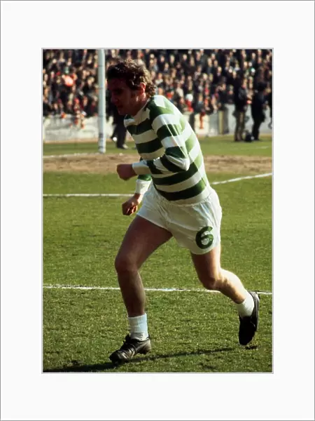 George Connelly in action for Celtic March 1972