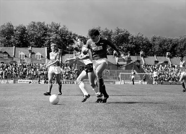 Pre-season friendly 1985  /  86 Season Bristol v. Manchester United. August 1985 LF15-01-020