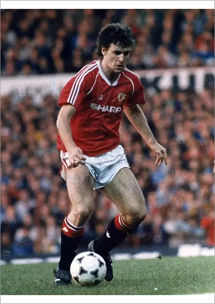 Mark Hughes in action for Manchester United. September 1993