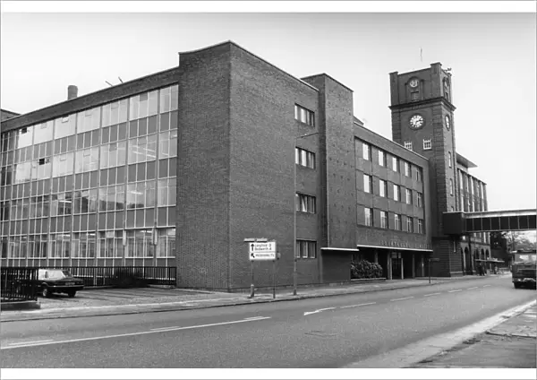 Courtaulds works, Foleshill Road, Coventry. 8th January 1981