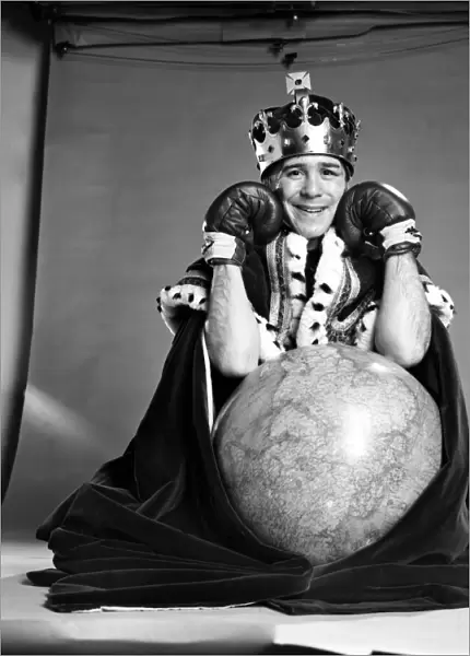 'King John'. World Welterweight champion John H. Stracey King of the World