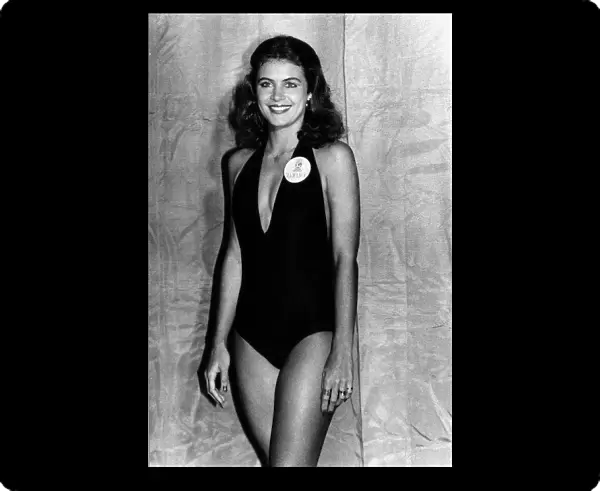 Miss World Contest Nov 1976 Cindy Breakspeare Miss Jamaica A©Mirrorpix