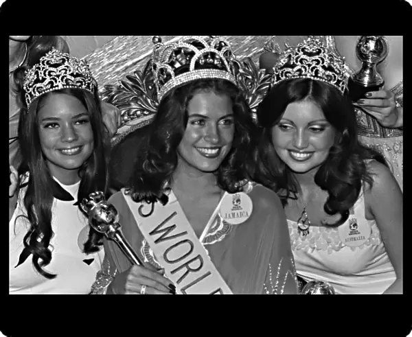 Miss Jamaica Cindy Breakspeare wins Miss world title 1976