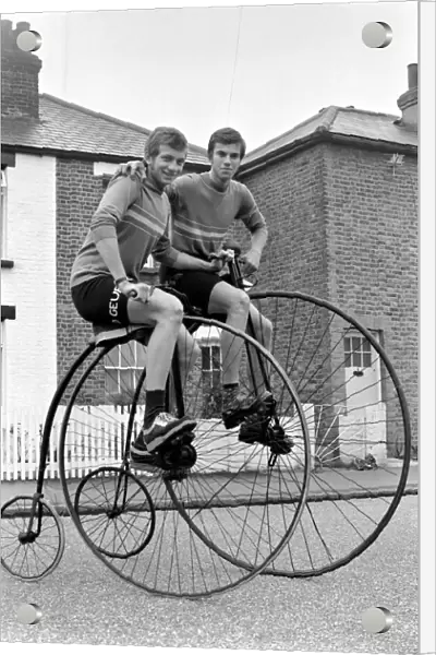Losif Naghi and Zoltan Elekes (Rumanian Cyclists. ). Iosif Naghi