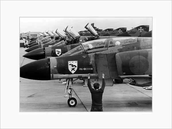 McDonnell Douglas F-4 Phantom IIs of the RAFs 29 Squadron
