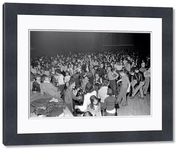 Disco Kids: Children dancing at a disco in Hertford. April 1978 78-1884-007
