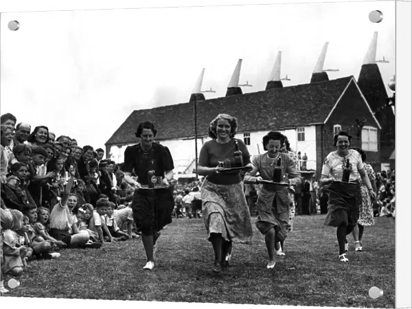 The annual festival at Paddock Wood, Kent of the Hop Season started