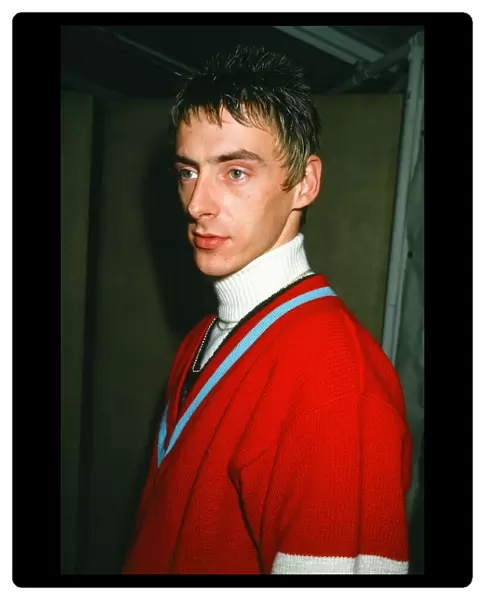 Paul Weller at House of Commons, London, Red Wedge Campaign in support of the Labour