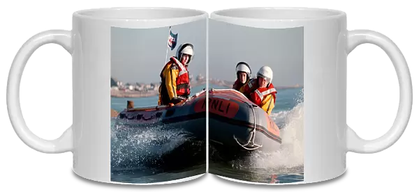 A Day In the life of a Lifeboatwoman, Dawn Mead (23) of Eastbourne with the RNLI inshore
