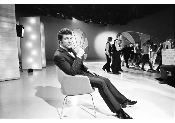 This Is Tom Jones, TV Series, 30th January 1969. Behind the scenes, on set