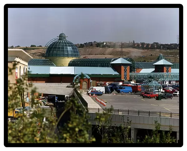 Meadowhall Dome Leisure Shopping Centre in Sheffield Yorkshire which has eight main
