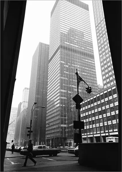 East 43rd Street New York 25th January 1970