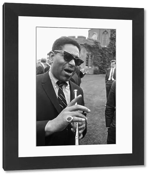 Dizzy Gillespie Jazz Man July 1963 at Fort Belvedere near AscotDizzy Gillespie Jazz Man