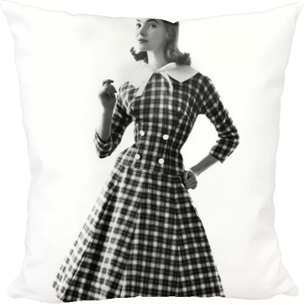 Clothing Fashion 1957. November 1957 P021511