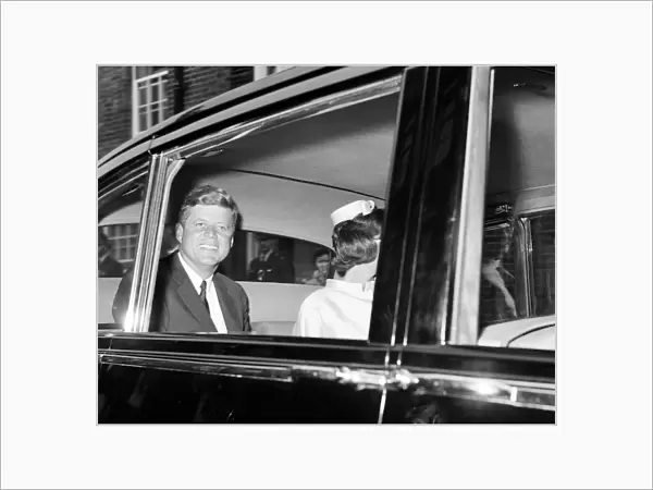 Second day of the visit of American President John F Kennedy