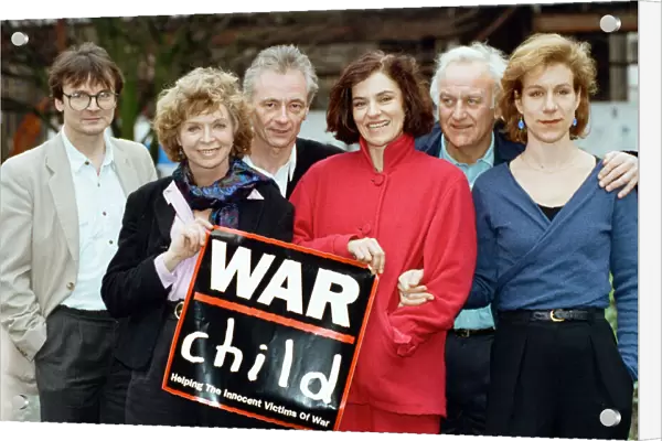 Supporters of the War Child Charity John Shaw (second from right