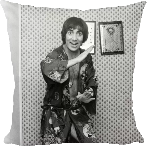 Drummer of The Who rock group Keith Moon. October 1975