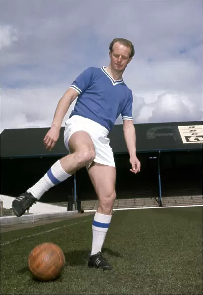 Cardiff City footballer Ivor Allchurch in training, 17th April 1964
