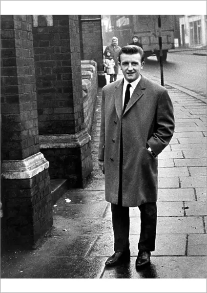 Tottenham Hotspurs winger Terry Dyson outside Enfield Magistrates court today 20th