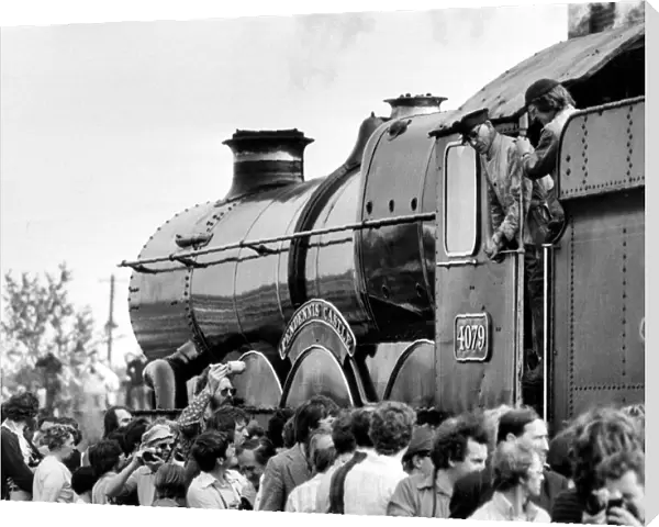 The Pendennis Castle steam locomotive which was sold to Australian iron ore producers