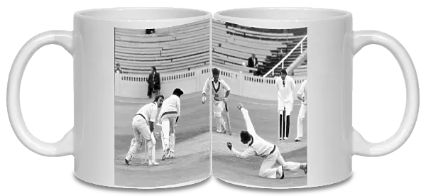 Lancashire Cricket Club V Middlesex, Lloyd makes the catch. 22nd June 1979