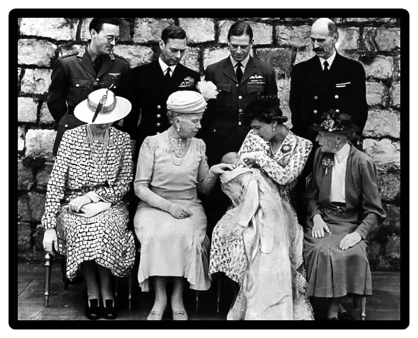 Prince George and Princess Marina - The Duke and Duchess of Kent The christening