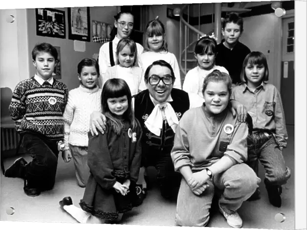 Ronnie Corbett, who was starring in pantomine in Newcastle