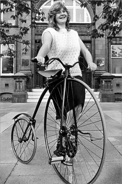 Penny farthing Bicycle, one of 5 19th Century cycles presented to Middlesbrough