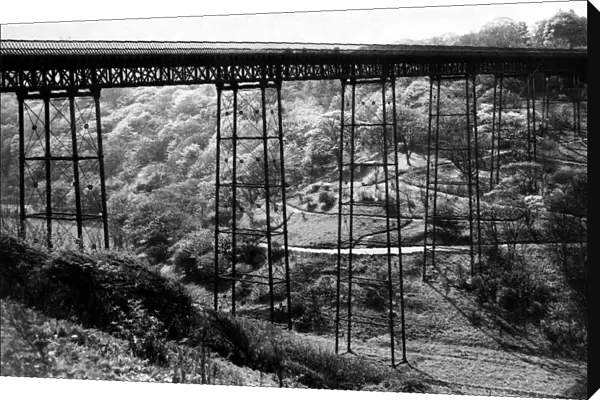 Saltburns Halfpenny Bridge. 16th May 1952