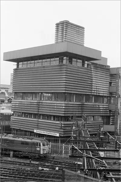 Signal Box, New Street Station, Birmingham, 3rd October 1983